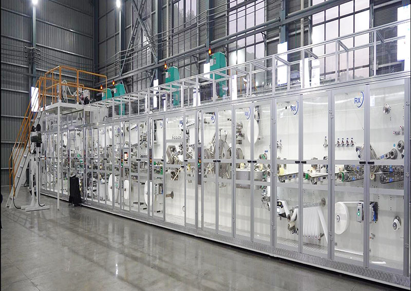 machine for making sanitary pads